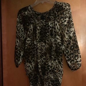 New Direction Leopard Top